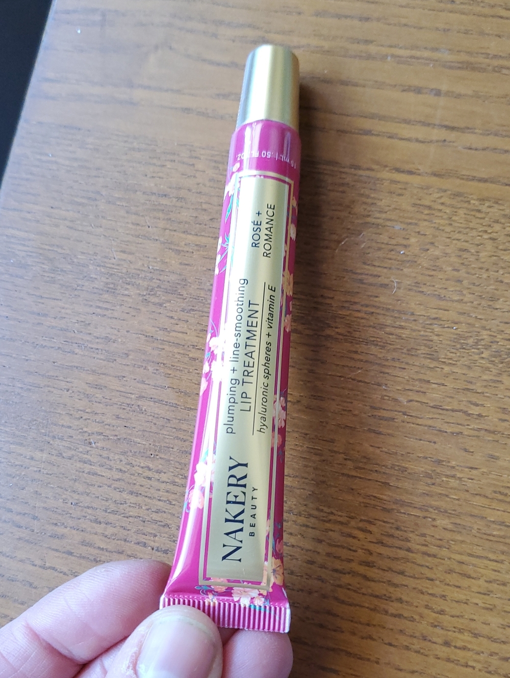 Nakery Beauty Rose Romance Pink Lip Treatment